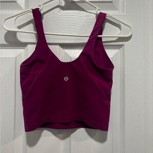 lululemon athletica Purple Crop Top